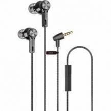 AURICULARES INTRAUDITIVOS QUBO EB-100/ CON MICRÓFONO/ JACK 3.5/ GRISES