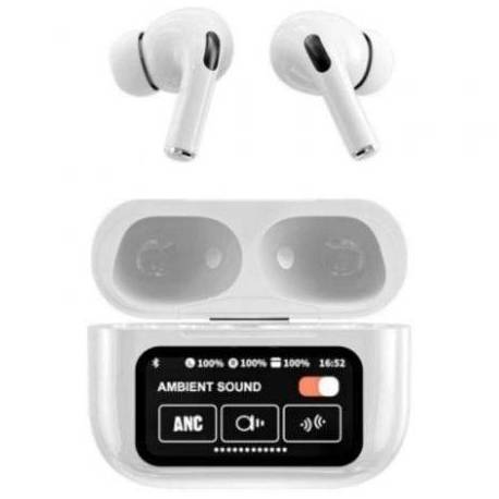 AURICULARES BLUETOOTH QUBO TWS-400WT CON ESTUCHE DE CARGA/ AUTONOMÍA 4H/ BLANCOS