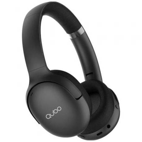 AURICULARES INALÁMBRICOS QUBO HD-400/ CON MICRÓFONO/ BLUETOOTH/ NEGROS