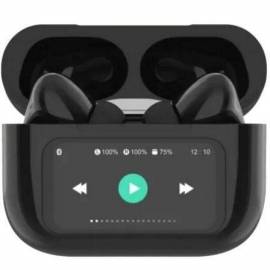 AURICULARES BLUETOOTH QUBO TWS-400BK CON ESTUCHE DE CARGA/ AUTONOMÍA 4H/ NEGROS