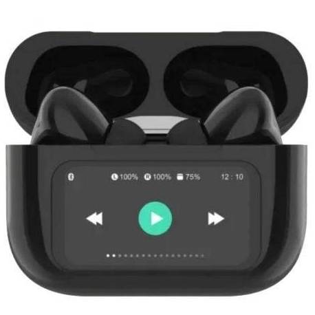 AURICULARES BLUETOOTH QUBO TWS-400BK CON ESTUCHE DE CARGA/ AUTONOMÍA 4H/ NEGROS