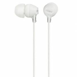 AURICULARES INTRAUDITIVOS SONY MDREX15LPW/ JACK 3.5/ BLANCOS