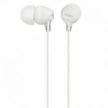AURICULARES INTRAUDITIVOS SONY MDREX15LPW/ JACK 3.5/ BLANCOS