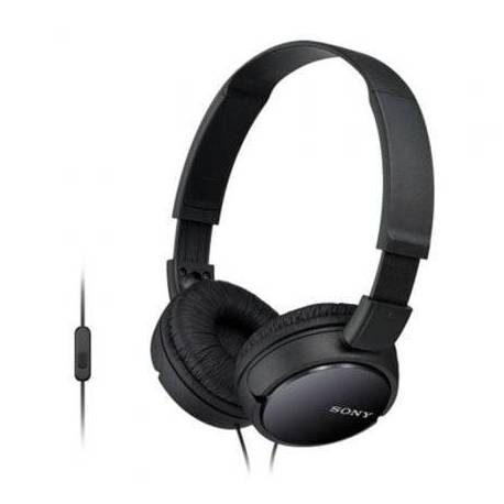 AURICULARES SONY MDRZX110APB/ CON MICRÓFONO/ JACK 3.5/ NEGROS