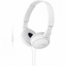 AURICULARES SONY MDRZX110APW/ CON MICRÓFONO/ JACK 3.5/ BLANCOS