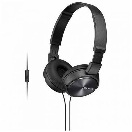 AURICULARES SONY MDRZX310APB/ CON MICRÓFONO/ JACK 3.5/ NEGROS