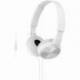 AURICULARES SONY MDRZX310APW/ CON MICRÓFONO/ JACK 3.5/ BLANCOS