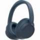 AURICULARES INALÁMBRICOS SONY WH-CH720N/ CON MICRÓFONO/ BLUETOOTH/ AZULES