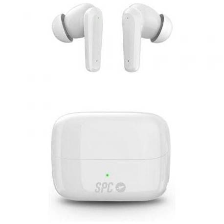 AURICULARES BLUETOOTH SPC ETHER 2 PRO CON ESTUCHE DE CARGA/ AUTONOMÍA 6.5H/ BLANCOS