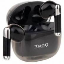 AURICULARES BLUETOOTH TOOQ ONYX TQBWH-0054B CON ESTUCHE DE CARGA/ AUTONOMÍA 4H/ NEGROS