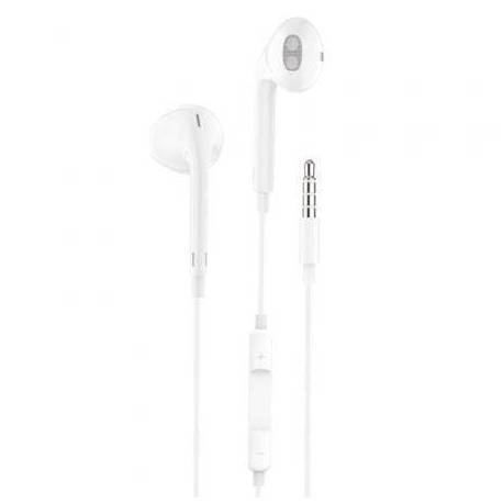 AURICULARES INTRAUDITIVOS TECH ONE TECH EARTECH TEC1001/ CON MICRÓFONO/ JACK 3.5/ BLANCOS