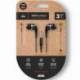 AURICULARES INTRAUDITIVOS TECH ONE TECH SOFT EARTECH TEC1005/ CON MICRÓFONO/ JACK 3.5/ NEGROS