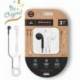 AURICULARES INTRAUDITIVOS TECH ONE TECH EARTECH B&W BE ORIGINAL TEC1011/ CON MICRÓFONO/ MINI JACK 3.5/ BLANCO Y NEGRO