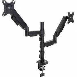 SOPORTE DE MESA PARA 2 MONITORES TOOQ DB1533TNR-B/ GIRATORIO/ INCLINABLE/ HASTA 9KG