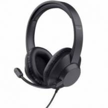 AURICULARES TRUST AYDA MAX USB/ CON MICRÓFONO/ USB/ NEGROS