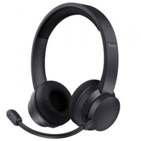 AURICULARES INALÁMBRICOS TRUST AYDA ENC/ CON MICRÓFONO/ NEGROS