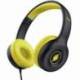 AURICULARES INFANTILES TRUST NOUNA KIDS/ CON MICRÓFONO/ NEGROS
