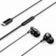 AURICULARES INTRAUDITIVOS VENTION ECHO LITE USB-C IN-EAR/ CON MICRÓFONO/ USB TIPO-C/ NEGROS