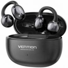 AURICULARES BLUETOOTH VENTION ECHO CLIP A11 PRO CON ESTUCHE DE CARGA/ AUTONOMÍA 6H/ NEGRO