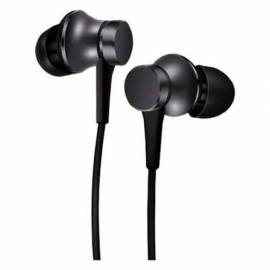 AURICULARES INTRAUDITIVOS XIAOMI MI IN EAR BASIC/ CON MICRÓFONO/ JACK 3.5/ NEGROS