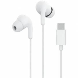 AURICULARES INTRAUDITIVOS XIAOMI EARPHONES TIPO-C/ CON MICRÓFONO/ USB TIPO-C/ BLANCOS