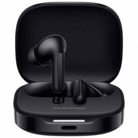 AURICULARES BLUETOOTH XIAOMI REDMI BUDS 6 CON ESTUCHE DE CARGA/ AUTONOMÍA 10H/ NEGROS