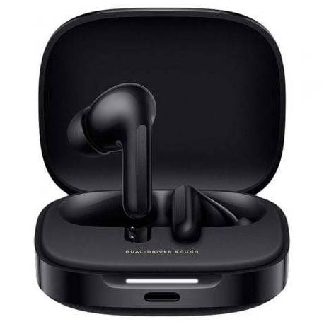 AURICULARES BLUETOOTH XIAOMI REDMI BUDS 6 CON ESTUCHE DE CARGA/ AUTONOMÍA 10H/ NEGROS