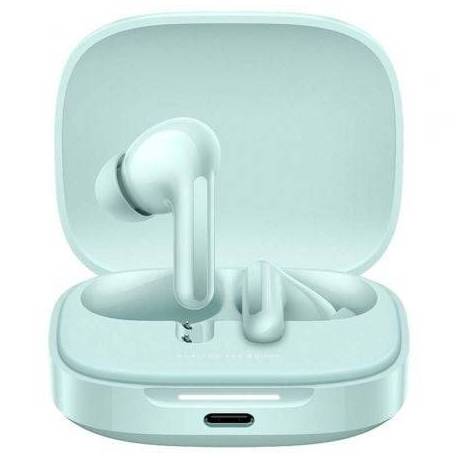AURICULARES BLUETOOTH XIAOMI REDMI BUDS 6 CON ESTUCHE DE CARGA/ AUTONOMÍA 10H/ VERDES