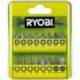 ESTUCHE DE 21 PUNTAS PARA ATORNILLAR RYOBI RAK17SD
