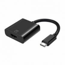 CONVERSOR HDMI 4K 60HZ AISENS A109-0344/ HDMI HEMBRA - USB TIPO-C MACHO/ 15CM/ NEGRO
