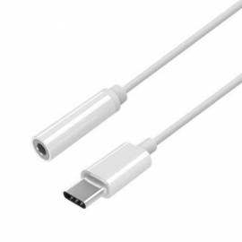 CONVERSOR USB TIPO-C AISENS A109-0384/ USB TIPO-C MACHO - JACK 3.5 HEMBRA