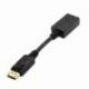CONVERSOR AISENS A125-0134/ DISPLAYPORT MACHO - HDMI HEMBRA/ 15CM/ NEGRO