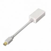 CONVERSOR AISENS A125-0138/ MINI DISPLAYPORT MACHO - HDMI HEMBRA/ 15CM/ BLANCO