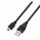 CABLE USB 2.0 AISENS A101-0024/ USB MACHO - MINIUSB MACHO/ 1M/ NEGRO