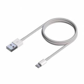 CABLE USB 2.0 LIGHTNING AISENS A102-0542/ USB MACHO - LIGHTNING MACHO/ 50CM/ BLANCO