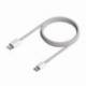 CABLE USB 2.0 TIPO-C LIGHTNING AISENS A102-0543/ USB TIPO-C MACHO - LIGHTNING MACHO/ 50CM/ BLANCO
