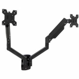 SOPORTE DE PARED PARA 2 MONITORES TOOQ LP1434TNR-B/ GIRATORIO/ INCLINABLE/ ROTATORIO/ HASTA 10KG