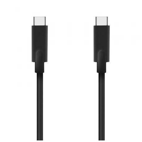 CABLE USB 3.2 TIPO-C AISENS A107-0706 5GBPS 3A 60W/ USB TIPO-C MACHO - USB TIPO-C MACHO/ HASTA 60W/ 5GBPS/ 4M/ NEGRO