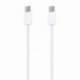 CABLE USB 2.0 TIPO-C AISENS A107-0855/ USB TIPO-C MACHO - USB MACHO/ HASTA 60W/ 480MBPS/ 1M/ BLANCO