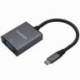 CONVERSOR AISENS A109-0691/ USB TIPO-C MACHO - VGA HEMBRA/ HASTA 27W/ 1250MBPS/ 15CM/ GRIS