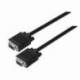 CABLE SVGA AISENS A113-0070/ VGA MACHO - VGA MACHO/ HASTA 3W/ 10MBPS/ 5M/ NEGRO