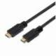 CABLE HDMI AISENS 1.4 A119-0103/ HDMI MACHO - HDMI MACHO/ 15M/ NEGRO
