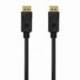 CABLE DISPLAYPORT 1.2 4K AISENS A124-0549/ DISPLAYPORT MACHO - DISPLAYPORT MACHO/ HASTA 5W/ 2300MBPS/ 1.5M/ NEGRO
