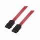 CABLE SATA AISENS A130-0153/ SATA HEMBRA - SATA HEMBRA/ HASTA 0.1W/ 768MBPS/ 50CM/ ROJO