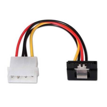 CABLE ALIMENTACIÓN SATA AISENS A131-0163/ MOLEX 4 PIN MACHO - SATA HEMBRA/ HASTA 54W/ 16CM