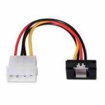 CABLE ALIMENTACIÓN SATA AISENS A131-0163/ MOLEX 4 PIN MACHO - SATA HEMBRA/ HASTA 54W/ 16CM