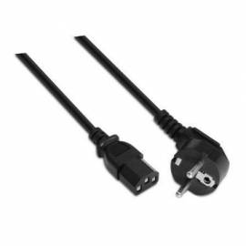 CABLE ALIMENTACIÓN AISENS A132-0169/ CEE(7-7) MACHO - C13 HEMBRA/ HASTA 1500W/ 5M/ NEGRO