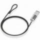 CABLE DE SEGURIDAD TIPO NANO PARA PORTÁTILES AISENS ASLK-D50N05-BK/ 1.5M