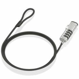 CABLE DE SEGURIDAD TIPO NANO PARA PORTÁTILES AISENS ASLK-D50N05-BK/ 1.5M