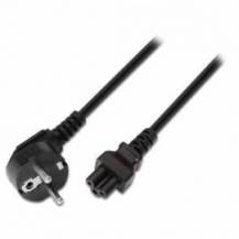 CABLE ALIMENTACIÓN TRÉBOL AISENS A132-0172/ CEE(7-7) MACHO - C5 HEMBRA/ HASTA 1500W/ 1.5M